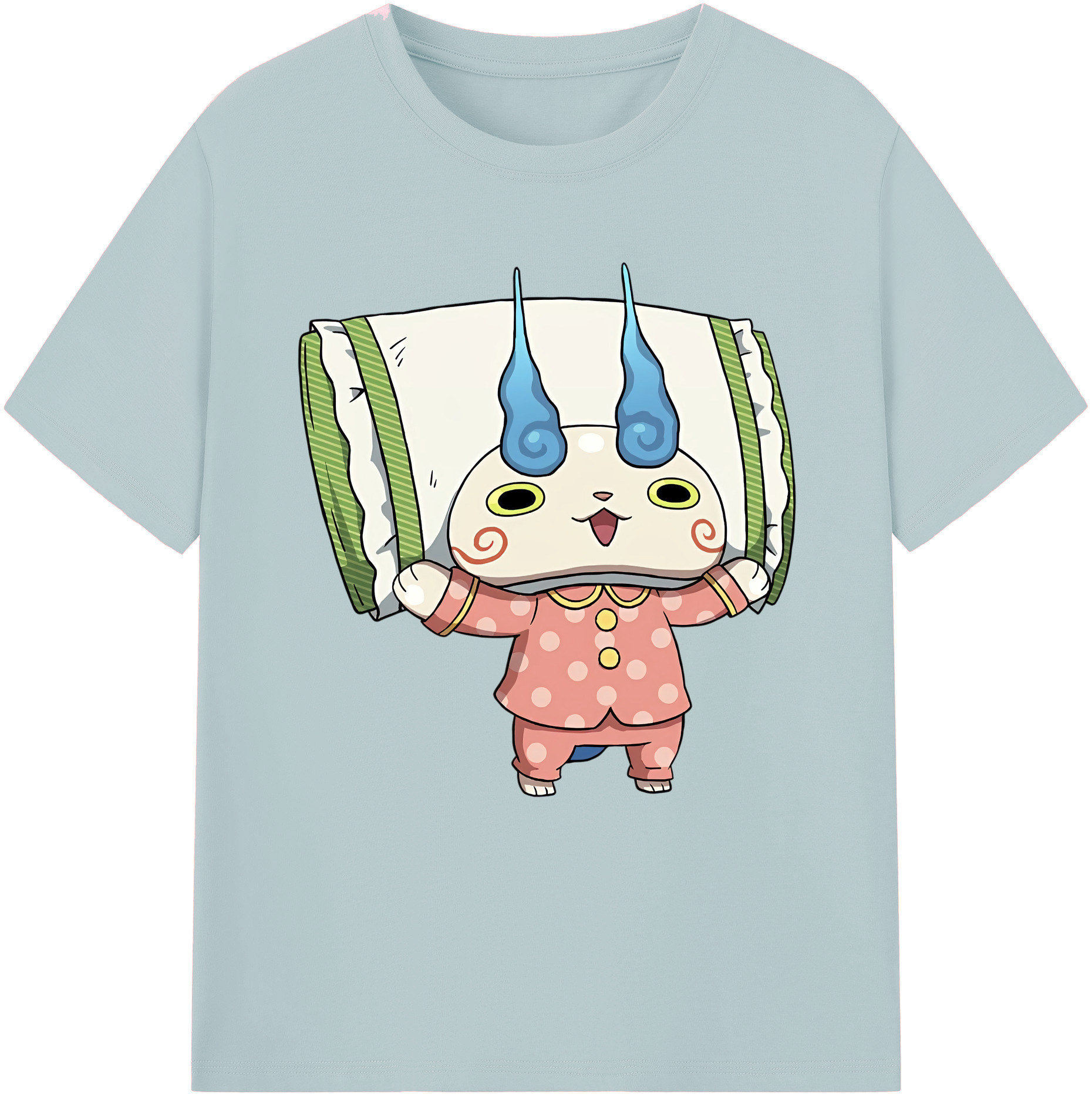 （画像用） 妖怪ウォッチ Yo-kai Watch 綿100％半袖Tシャツ（フロントプリント）